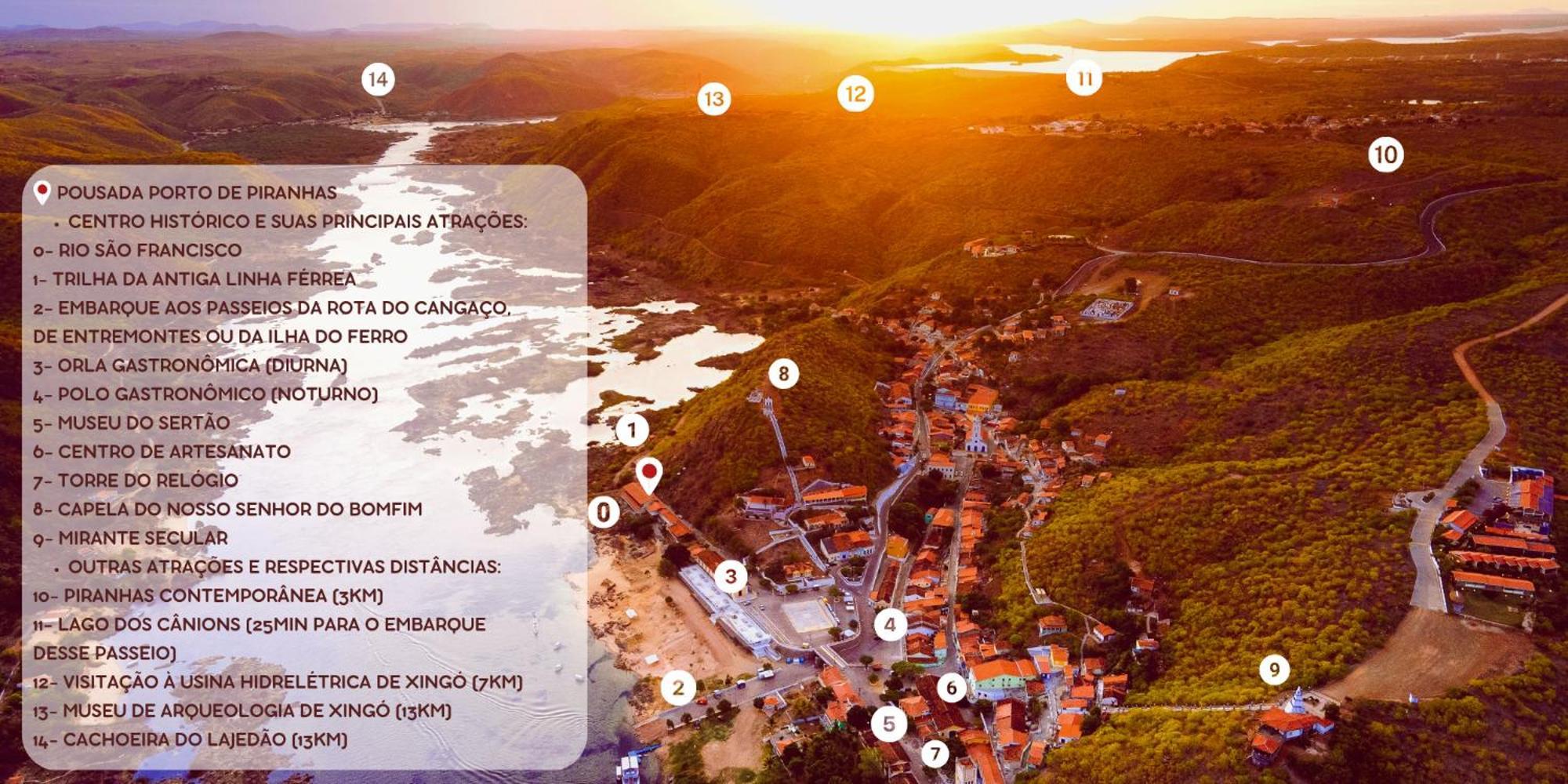 Pousada Porto De Piranhas ปิรันญัส ภายนอก รูปภาพ